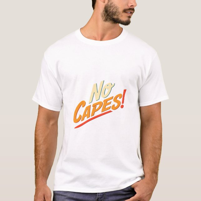 Camiseta Sem Capes! (Frente)