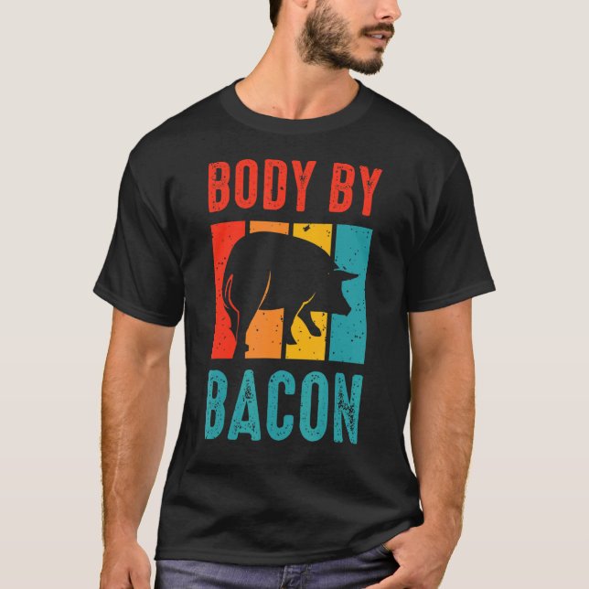 Camiseta Sem Carboidratos Por Bacon Dieta Ketogênica (Frente)