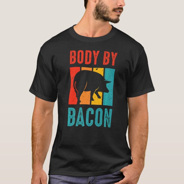 Camiseta Sem Carboidratos Por Bacon Dieta Ketogênica 3 (Frente)