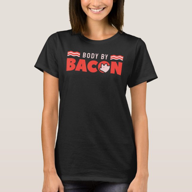 Camiseta Sem Carboidratos Por Bacon Dieta Ketogênica 6 (Frente)