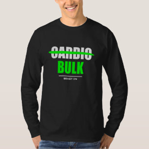 Camiseta Sem Cardio Treino de Ginásio de Fitness de Muscula