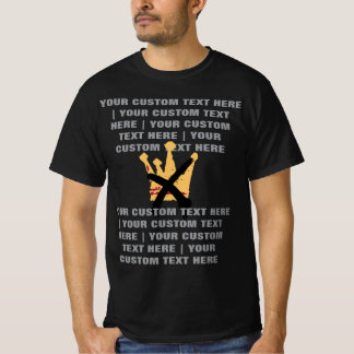 Camiseta Sem CINZA de Design de Protesto Personalizado cont