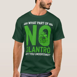 Camiseta Sem Coentro Odeio Coentro Eu Odeio Coentro rapaz