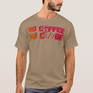 Camiseta Sem Coffee Sem Código