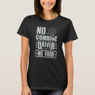 Camiseta Sem Comida de driver combinado
