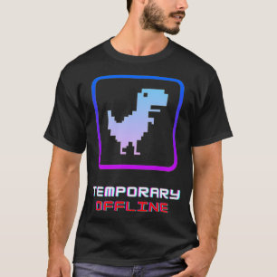 Camiseta Sem conexão com a Internet - Nerd geeky off-line