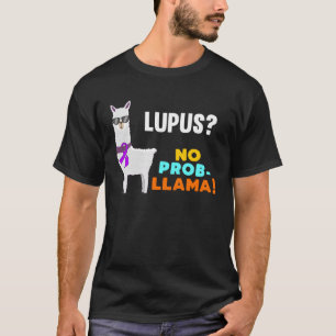 Camiseta Sem conhecimento do guerreiro Prob Lama Lupus