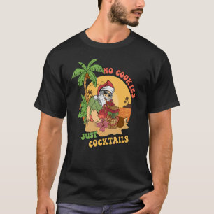 Camiseta Sem Cooktail Apenas Papais noeis Hawaii Tiki Chris