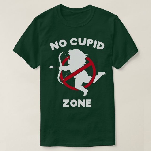 Camiseta Sem Cupido Zona 2 (Frente do Design)