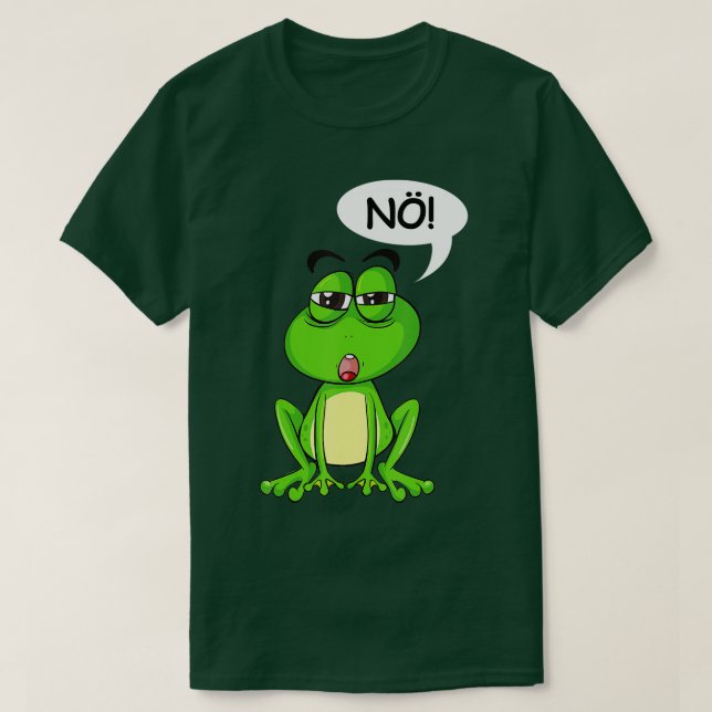 Camiseta Sem Declaração Sem Sapo Sager (Frente do Design)