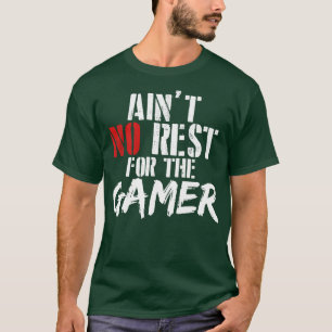 Camiseta Sem descanso para o jogador