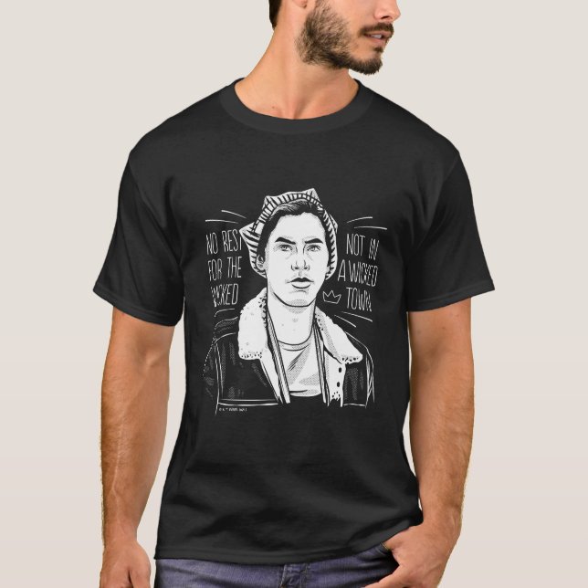Camiseta Sem Descanso Para Os Maus (Frente)