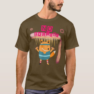 Camiseta Sem desculpas Novelt de Piada de Malhação de giros