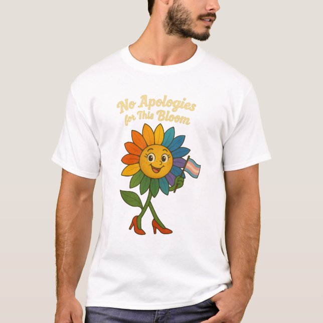 Camiseta Sem Desculpas para este Bloom (Frente)
