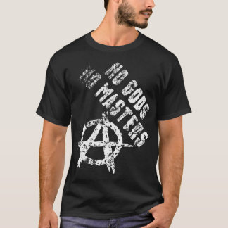 Camiseta Sem Deuses Sem Anarquia de Mestrados