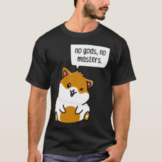 Camiseta sem deuses, sem mestrados 