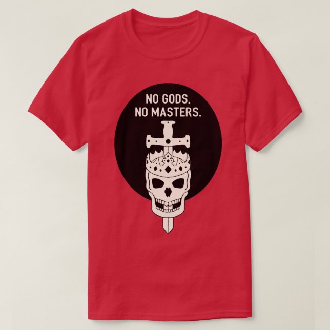 Camiseta Sem deuses Sem Mestrados 1 (Frente do Design)