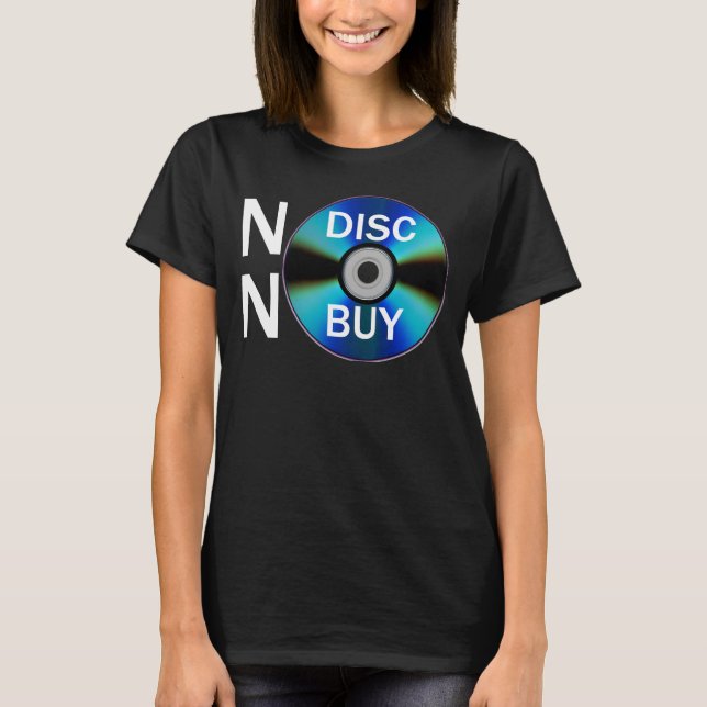Camiseta Sem Disco Sem Compra (Frente)