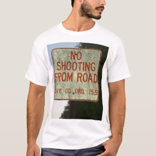 Camiseta Sem disparo na rua Tee