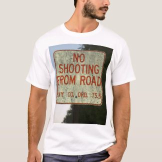 Camiseta Sem disparo na rua Tee