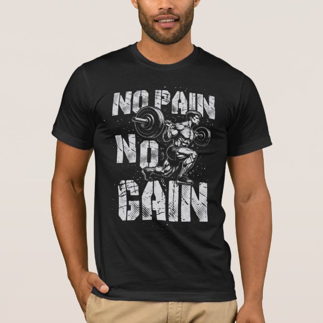 CAMISETA SEM DOR NENHUM GANHO (Frente)