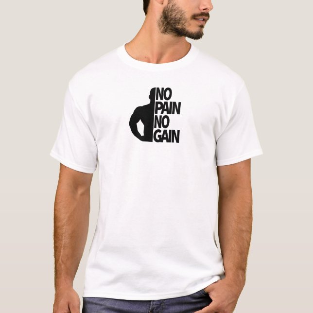 Camiseta Sem dor, sem ganho (Frente)