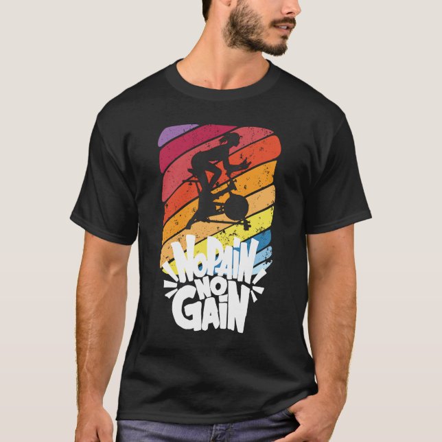 Camiseta Sem Dor Sem Ganho Classe de Ciclo Interior (Frente)