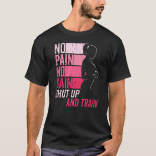 Camiseta Sem Dor Sem Ganho Treinamento De Gym E Malhação Co