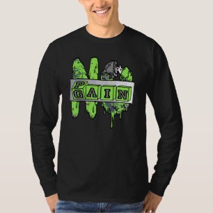 Camiseta Sem Dor Sem Ganho Yup Retro Feijão Verde 5s Tapete
