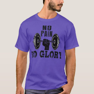 Camiseta Sem Dor Sem Glória Motivação Sentindo Trem