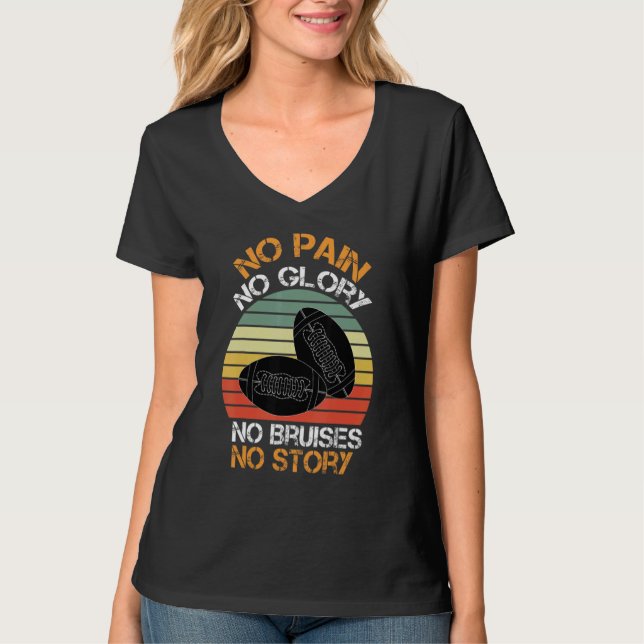 Camiseta Sem Dor Sem Glória Sem Machucados Sem História Vin (Frente)