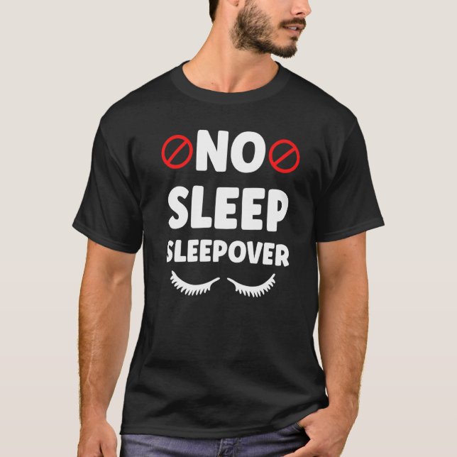 Camiseta Sem Dormir durante a noite, Festa da Equipe Custa (Frente)