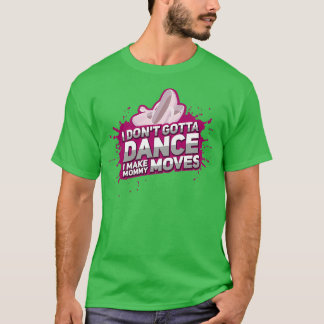 Camiseta Sem Drama Dance Mama Dançando Música de Balé Aerób
