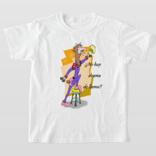 Camiseta Sem drama de feno de lama! 3