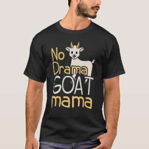 Camiseta Sem Drama Goat Mama Farmers