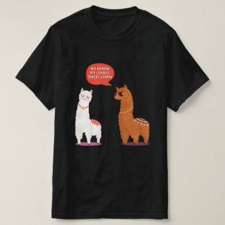 Camiseta Sem drama Linda Llama engraçada Alpaca T-Shirt