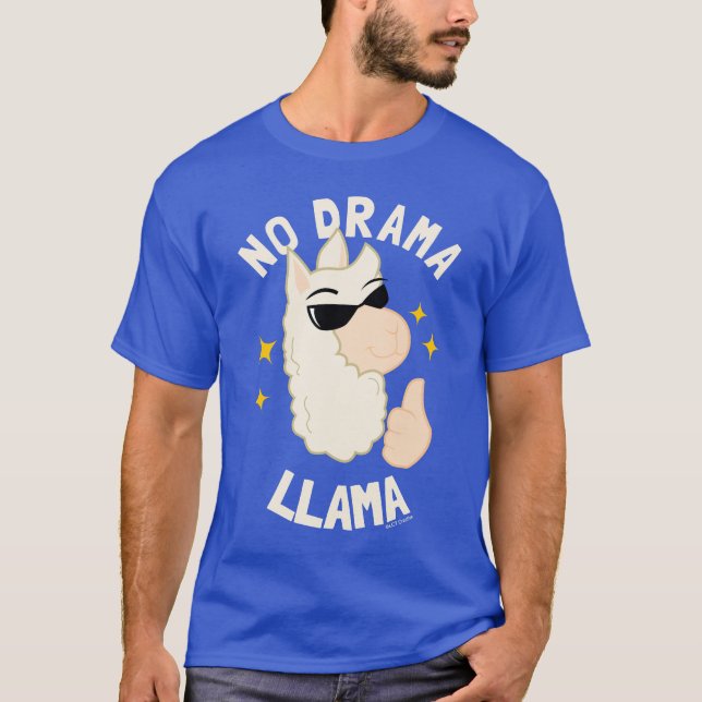 Camiseta Sem Drama Llama (Frente)