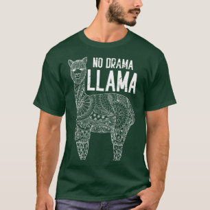 Camiseta Sem Drama Llama