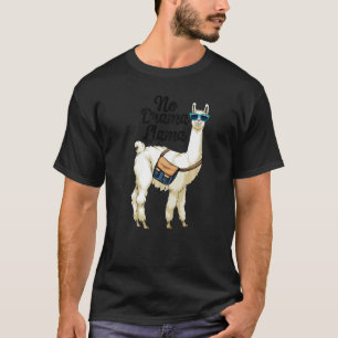 Camiseta Sem Drama Llama Mulheres Llama Amor Animal 8