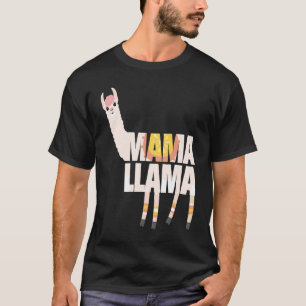 Camiseta Sem Drama Llama Uma De Mama Llama Para Mama Llama