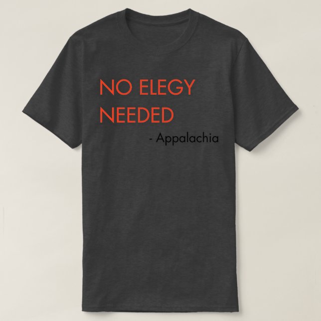Camiseta Sem elegância necessária a TShirt (Frente do Design)
