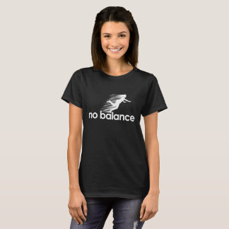 Camiseta Sem Equilíbrio Engraçado