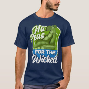 Camiseta Sem Ervilhas Para O Vegano Vegetariano Molhado Tof
