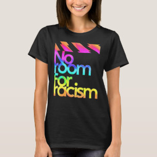 Camiseta Sem Espaço Para A Vida Racista E A Sensibilização