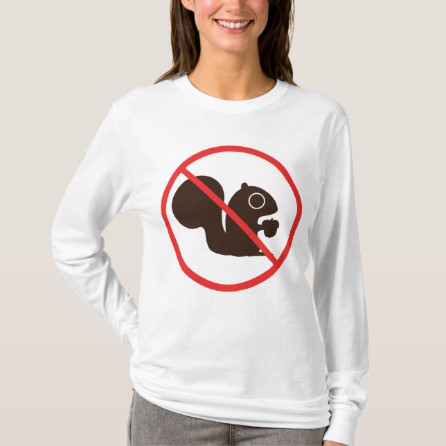 Camiseta Sem Esquilos (Frente)