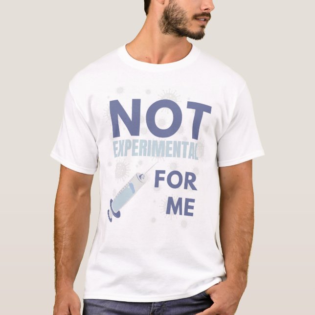 Camiseta sem experiência para mim (Frente)