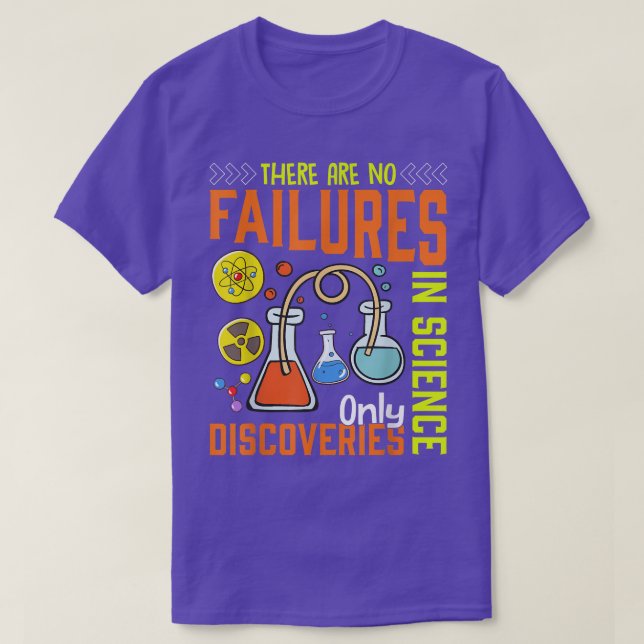 Camiseta Sem Falhas No Science Scientist Science Lov (Frente do Design)