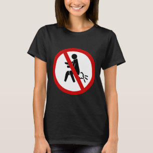 Camiseta SEM Fartura ⚠ Sinal De Banheiro Tailandês Engra