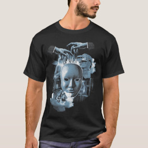 Camiseta Sem Fato - Design de Streetwear de Gótico Técnico