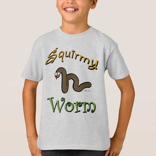 Camiseta Sem-fim Squirmy (Frente)
